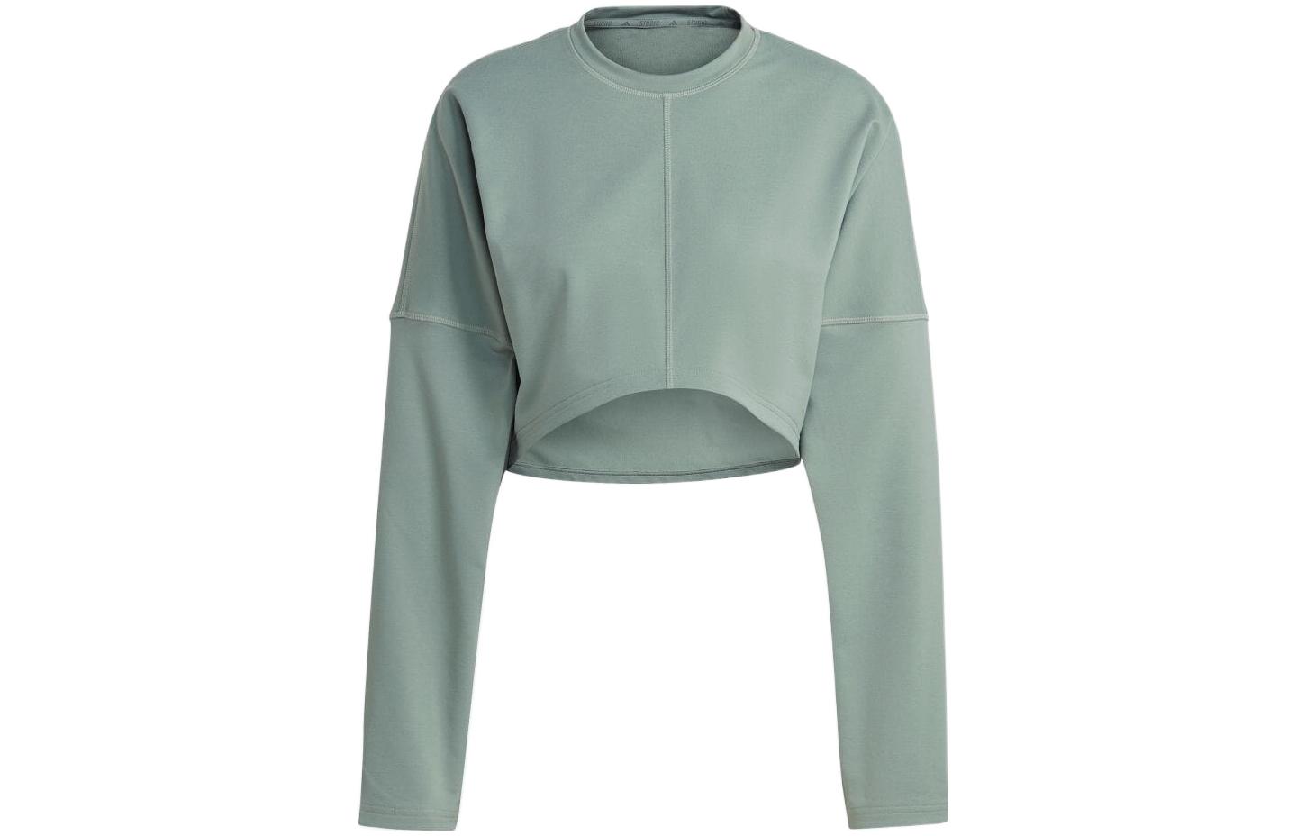 Adidas Sweatshirts Women s Silver Green Crew Neck Moderate Regular HR5086 M
Adidas Sweatshirts Women s Silver Green Crew Neck Moderate Regular HR5086 M