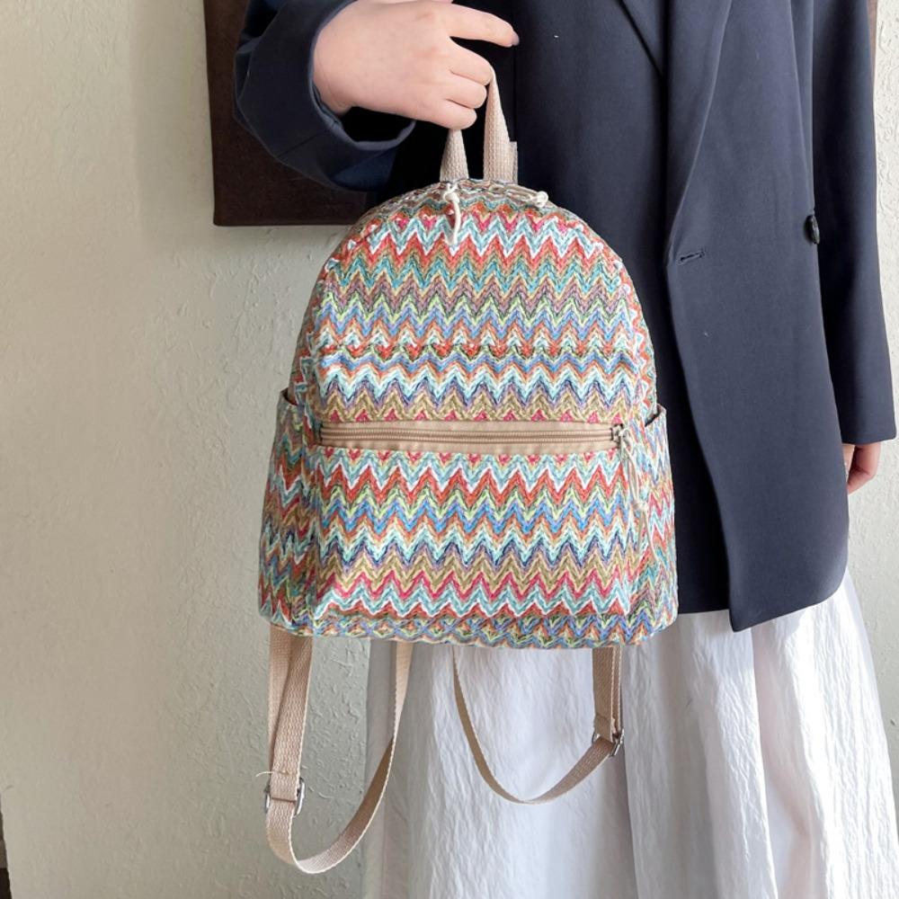 Colorful Grass Woven Backpack Bohemian Women s Backpack Portable School Bags Women оранжевый
Colorful Grass Woven Backpack Bohemian Women s Backpack Portable School Bags Women оранжевый
