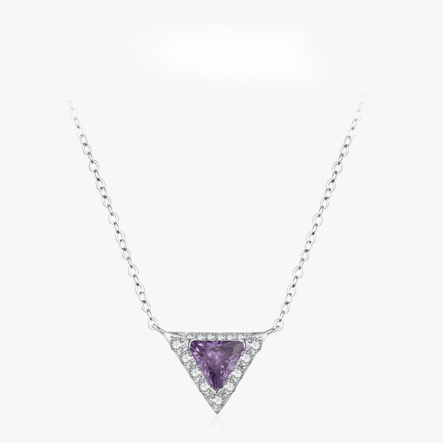 Ailmay Sterling Silver Purple Triangle Luxury Design Pendant Necklace for Women Perfect Fashion Gift Jewelry фиолетовый
Ailmay Sterling Silver Purple Triangle Luxury Design Pendant Necklace for Women Perfect Fashion Gift Jewelry фиолетовый
