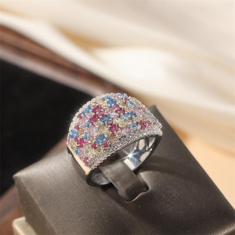 Luxury Copper Color Inlaid Multicolored CZ Women s Ring Geometry Daily Wear Party Zircon 6
Luxury Copper Color Inlaid Multicolored CZ Women s Ring Geometry Daily Wear Party Zircon 6
