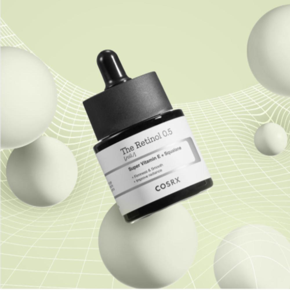COSRX The Retinol 0.5 Oil 20ml – High-Strength Retinol Moisturizing Wrinkle Care
COSRX The Retinol 0.5 Oil 20ml – High-Strength Retinol Moisturizing Wrinkle Care