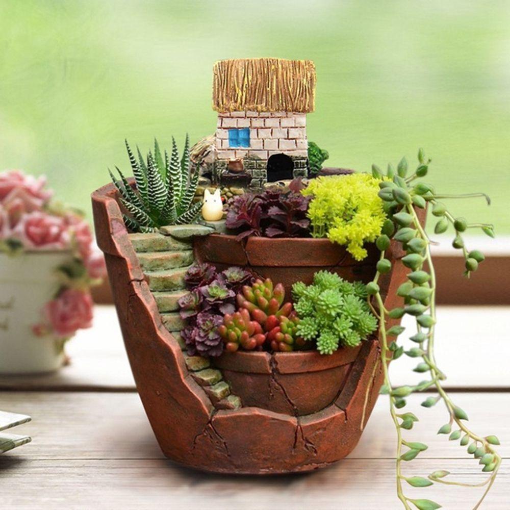 Office 1pc House Flower Pots Green Plants Planter Bonsai Pot Succulent Flower Basket Sky Garden коричневий
Office 1pc House Flower Pots Green Plants Planter Bonsai Pot Succulent Flower Basket Sky Garden коричневий