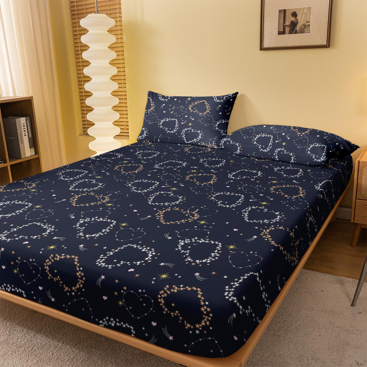 1 простая современная матовая простыня на резинке с геометрическим рисунком в форме сердца, покрывало для кровати с принтом в спальню, постельное белье (Исключая наволочки) 71x132cm
1 простая современная матовая простыня на резинке с геометрическим рисунком в форме сердца, покрывало для кровати с принтом в спальню, постельное белье (Исключая наволочки) 71x132cm