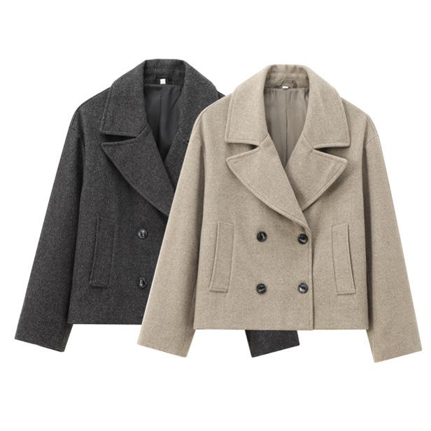 2024 Women s European & American Double-Breasted Wool Blend Lapel Coat Large (L)
2024 Women s European & American Double-Breasted Wool Blend Lapel Coat Large (L)