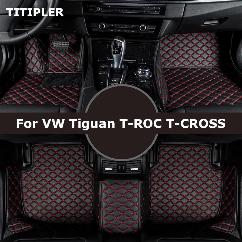 TITIPLER автомобильные коврики для VW Tiguan T-ROC T-CROSS Foot Coche аксессуары авто чёрный
TITIPLER автомобильные коврики для VW Tiguan T-ROC T-CROSS Foot Coche аксессуары авто чёрный