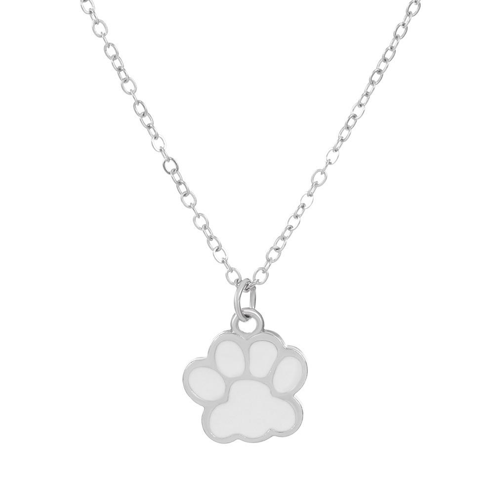 Cute Dog Claw Shape Necklace Gift For Kids Lovely Girls Women s Pet Chain Necklace Jewellery білий
Cute Dog Claw Shape Necklace Gift For Kids Lovely Girls Women s Pet Chain Necklace Jewellery білий