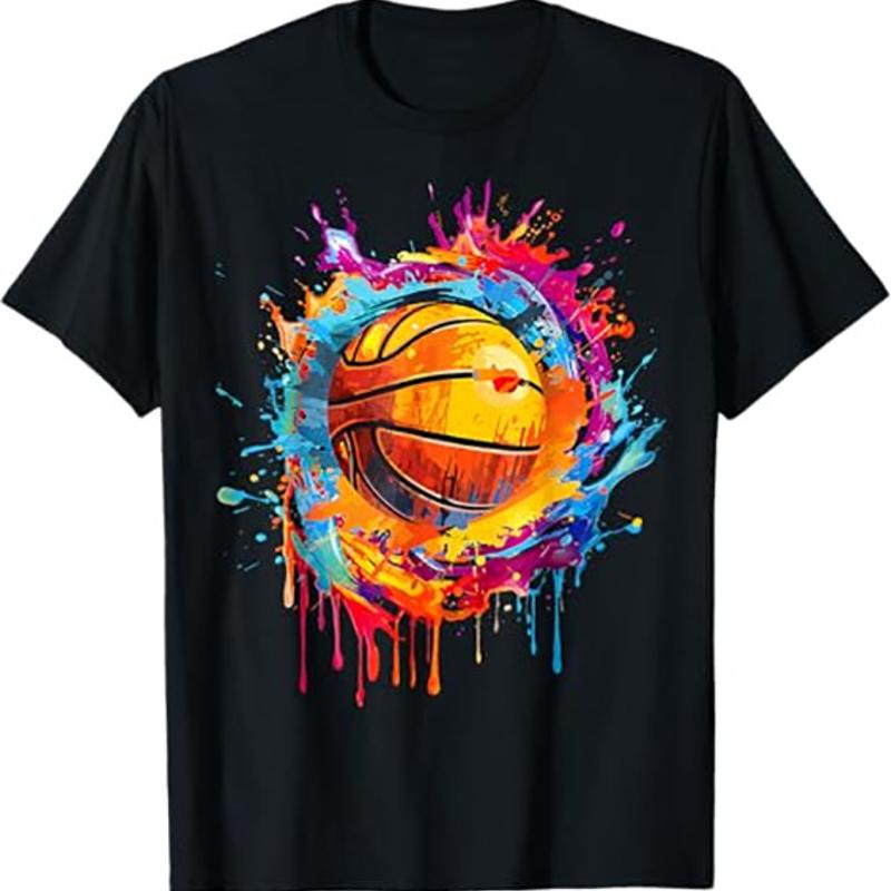 Splash Art Basketball T Shirt Black S to 5XL S разноцветный
Splash Art Basketball T Shirt Black S to 5XL S разноцветный