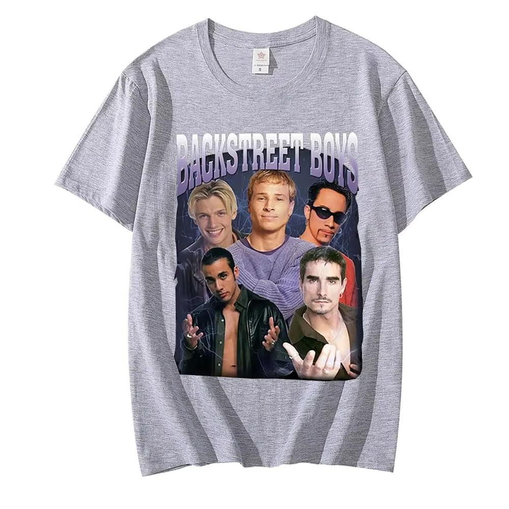 Classic 90s Backstreet Boys Rock Band TShirt Vintage Punk Tee Shirt Unisexs Women Hip Hop TShirts Oversized Harajuku Streetwear M
Classic 90s Backstreet Boys Rock Band TShirt Vintage Punk Tee Shirt Unisexs Women Hip Hop TShirts Oversized Harajuku Streetwear M