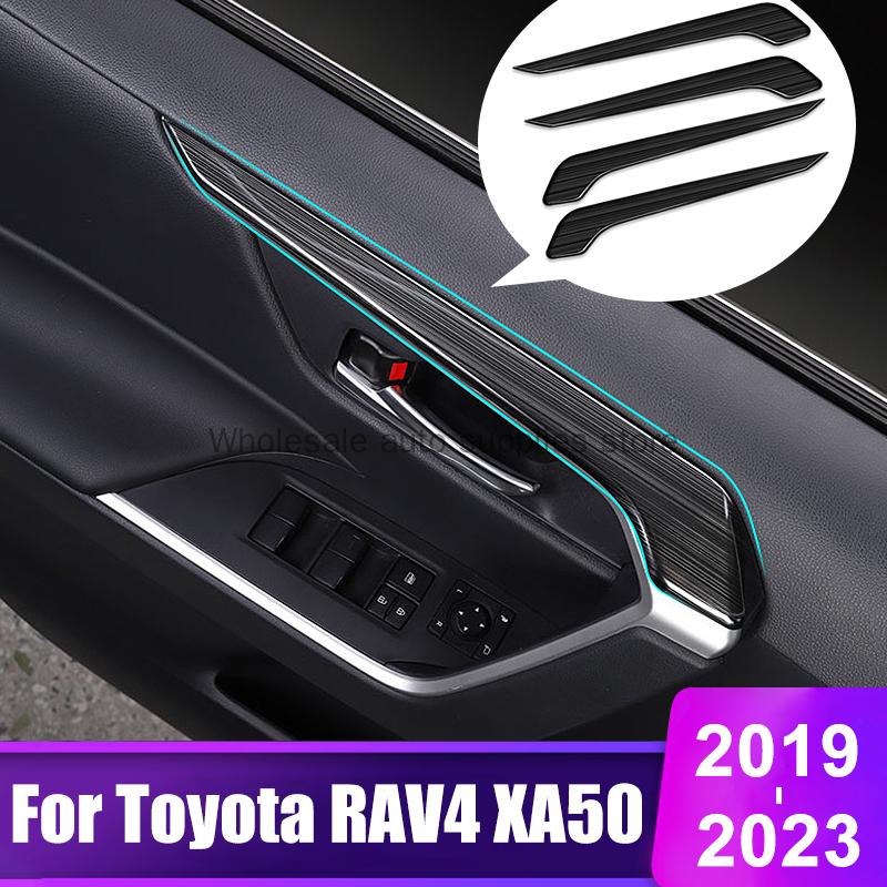 Для Toyota RAV4 XA50 RAV 4 Hybrid внутренние дверные ручки рамка полоса декоративная накладка отделка аксессуары
Для Toyota RAV4 XA50 RAV 4 Hybrid внутренние дверные ручки рамка полоса декоративная накладка отделка аксессуары