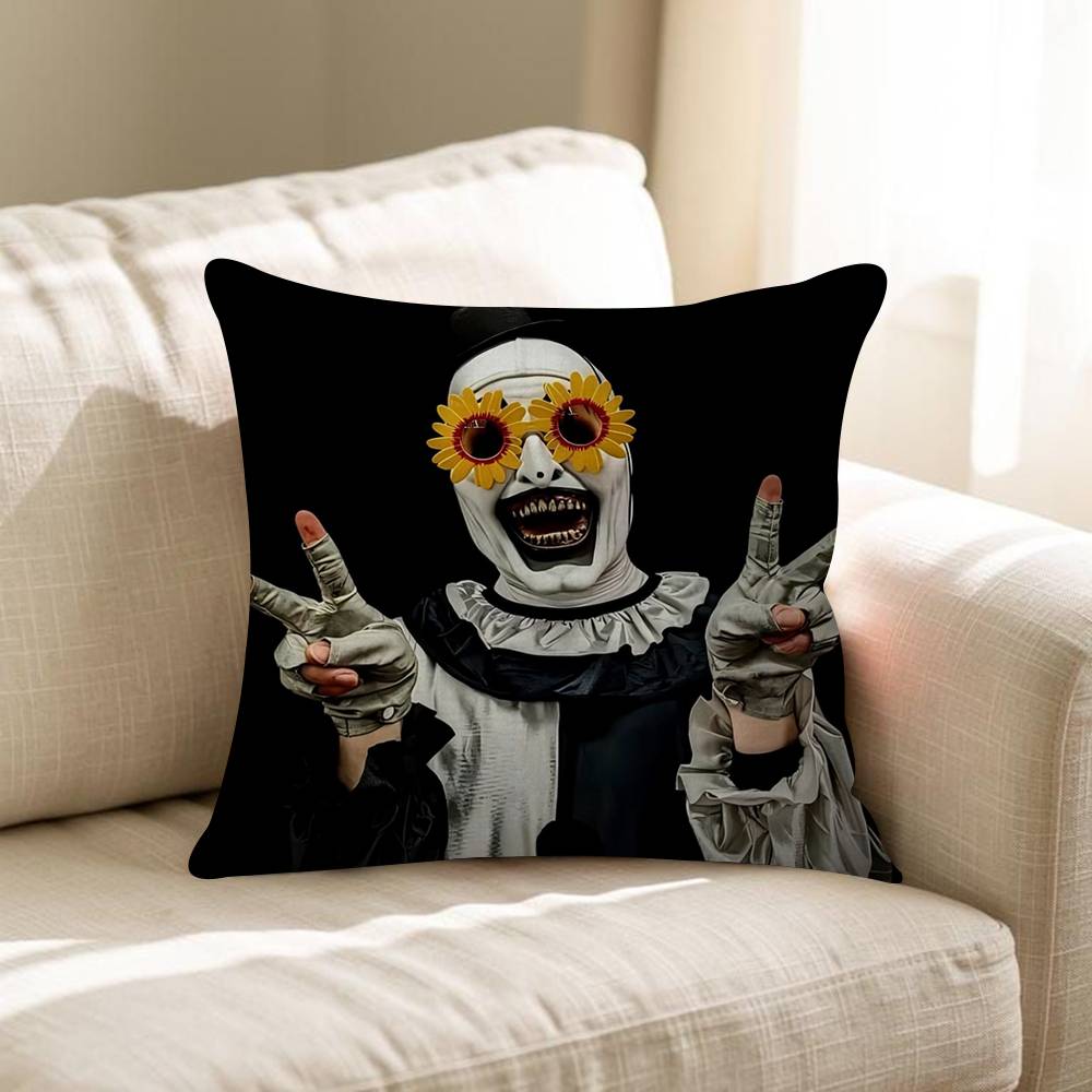 Movie TTerrifier 2 3 HHorror Clown Personalized Pillow Cover Kids Bedroom Wild Party Decor Pillowcase Kid Birthday Shower Gift 30x30 cm
Movie TTerrifier 2 3 HHorror Clown Personalized Pillow Cover Kids Bedroom Wild Party Decor Pillowcase Kid Birthday Shower Gift 30x30 cm