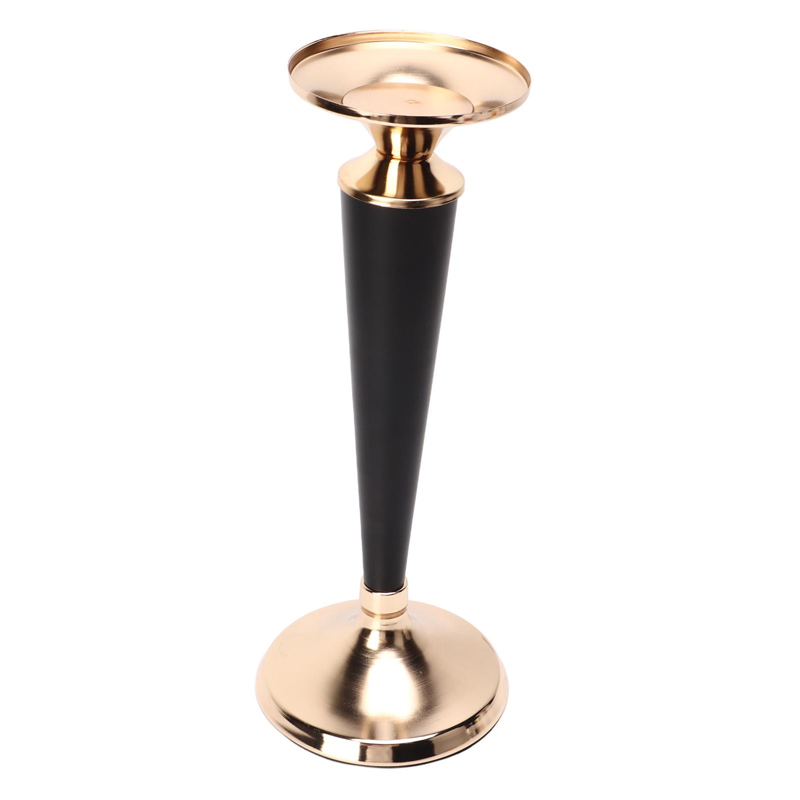 Pillar Candle Holder Classic Simple Black Iron Metal Candle Holder Home Decor for Candlelight
Pillar Candle Holder Classic Simple Black Iron Metal Candle Holder Home Decor for Candlelight