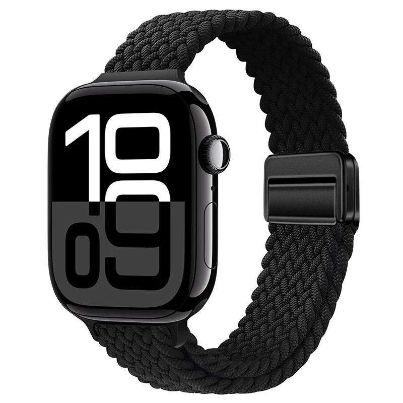 Женский нейлоновый ремешок для Apple Watch Band 44 мм 40 мм 45 мм 41 мм 42 мм 46 мм 49 мм Тонкий браслет iWatch 11 10 Ultra 9 8 7 6 5 SE 3 Ремень 40 41mm(S10-11 42mm) чёрный
Женский нейлоновый ремешок для Apple Watch Band 44 мм 40 мм 45 мм 41 мм 42 мм 46 мм 49 мм Тонкий браслет iWatch 11 10 Ultra 9 8 7 6 5 SE 3 Ремень 40 41mm(S10-11 42mm) чёрный