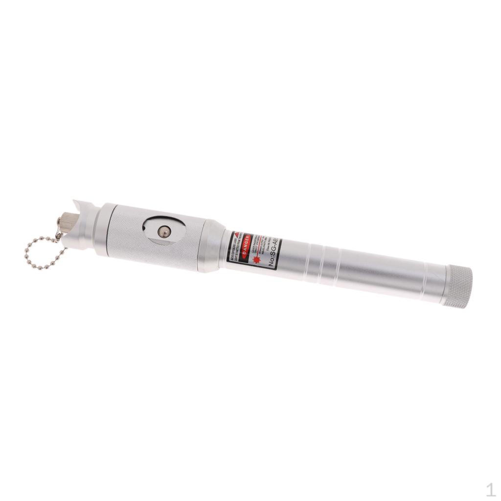 Visual Fault Locator(VFL) Red Light Pen 20- Fiber Optic Cable -Silver
Visual Fault Locator(VFL) Red Light Pen 20- Fiber Optic Cable -Silver
