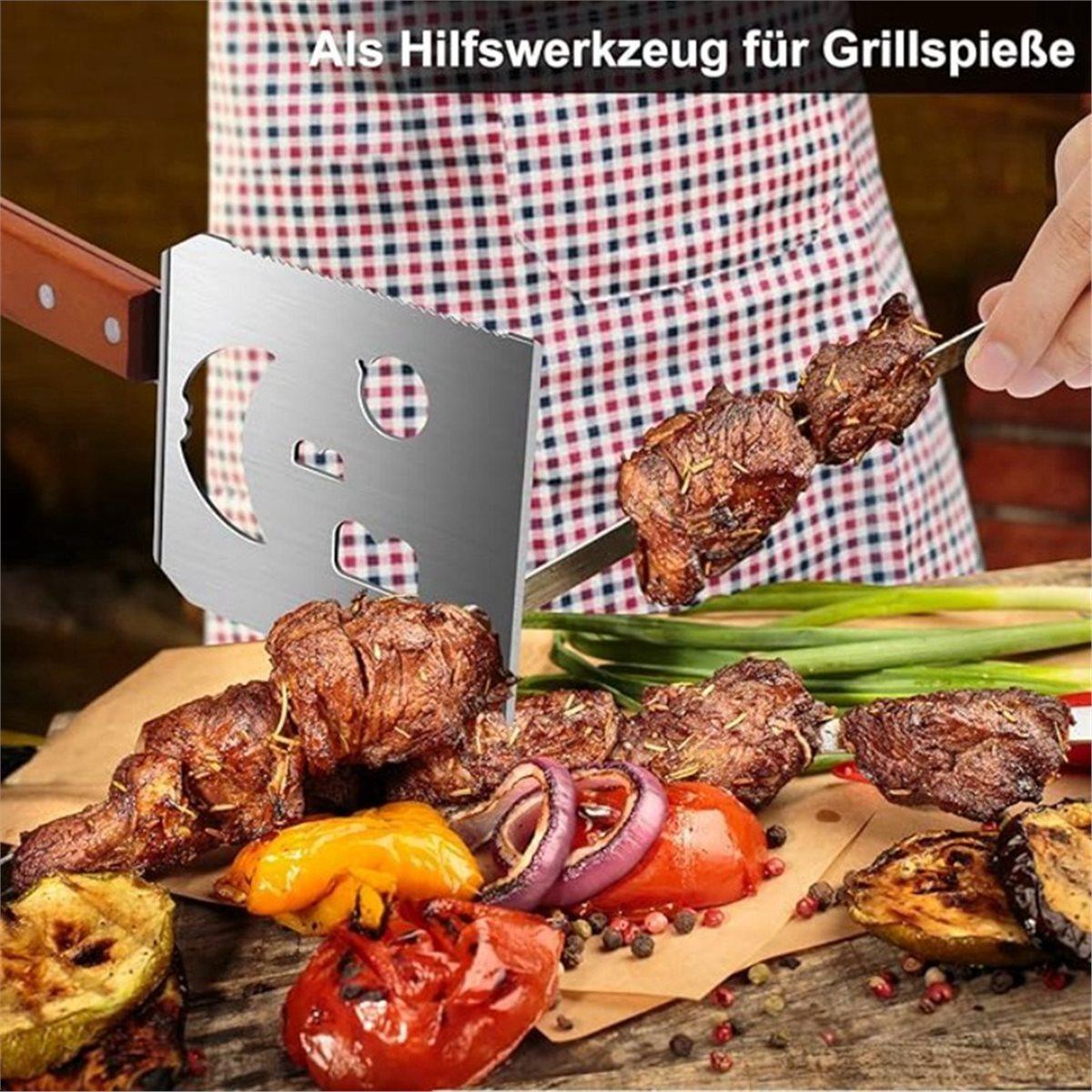2026 New Multifunctional Grill Tool Stainless Steel Kitchen Spatula Grill Food Meat Sausage Clip Kitchen Gadgets BBQ Accessories China Mainland
2026 New Multifunctional Grill Tool Stainless Steel Kitchen Spatula Grill Food Meat Sausage Clip Kitchen Gadgets BBQ Accessories China Mainland