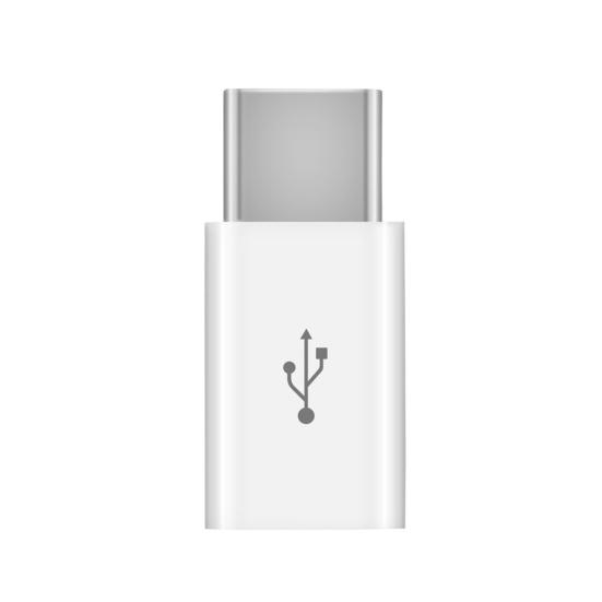 Micro USB Female to Type-C Male OTG Adapter Phone Charge Data Transfer Converter білий
Micro USB Female to Type-C Male OTG Adapter Phone Charge Data Transfer Converter білий