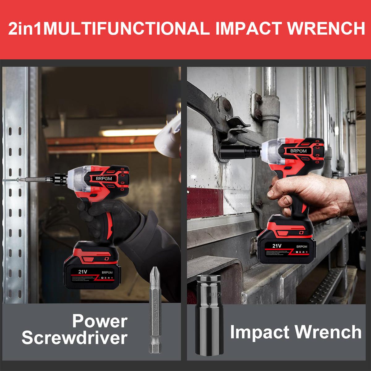 320N.M Brushless Electric Impact Wrench Cordless 1/2inch Screwdriver Power Tool Sockets Wrench Set for Makita 18V Battery us
320N.M Brushless Electric Impact Wrench Cordless 1/2inch Screwdriver Power Tool Sockets Wrench Set for Makita 18V Battery us