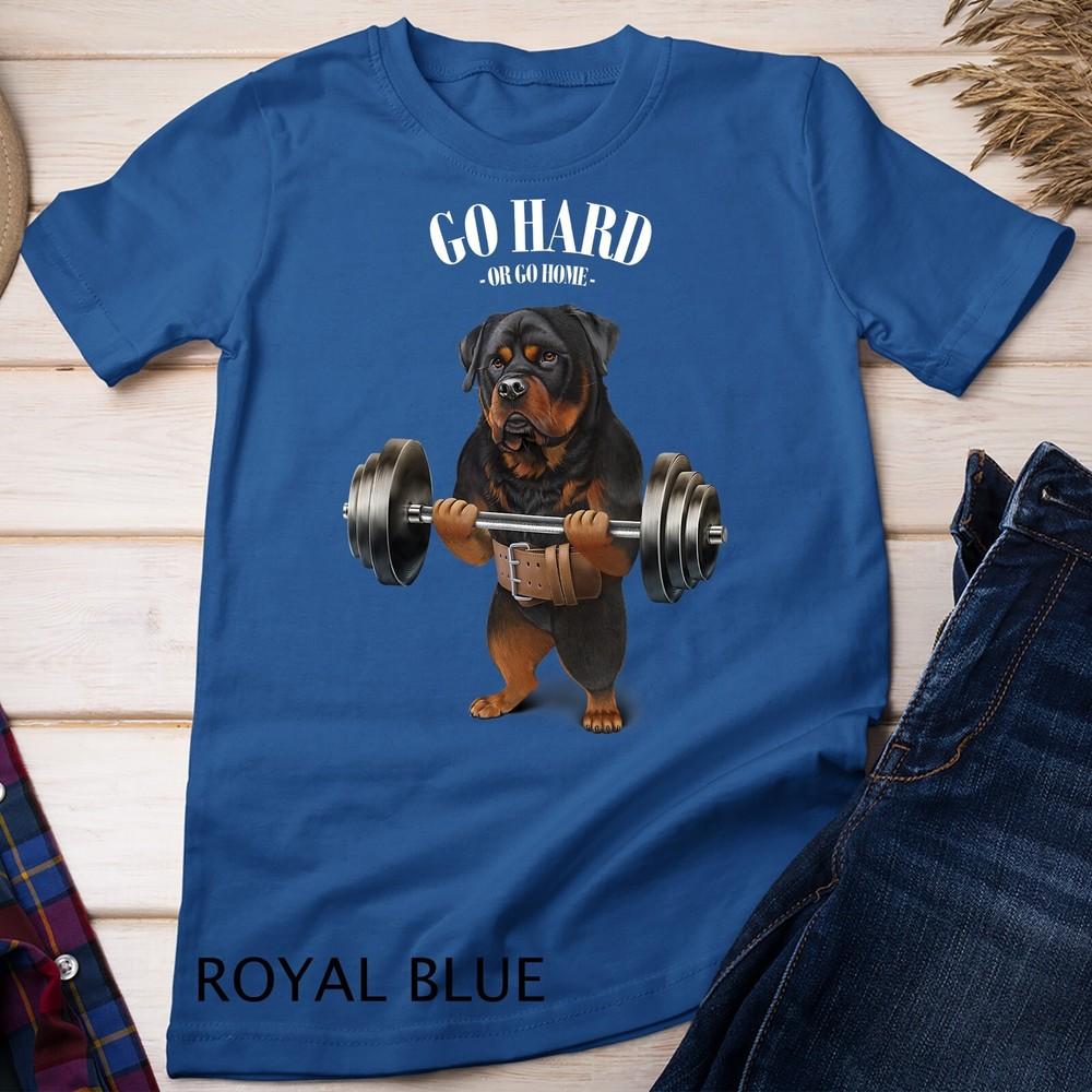 Rottweiler Dog Weightlifting in Fitness Gym Unisex T-shirt 4XL
Rottweiler Dog Weightlifting in Fitness Gym Unisex T-shirt 4XL