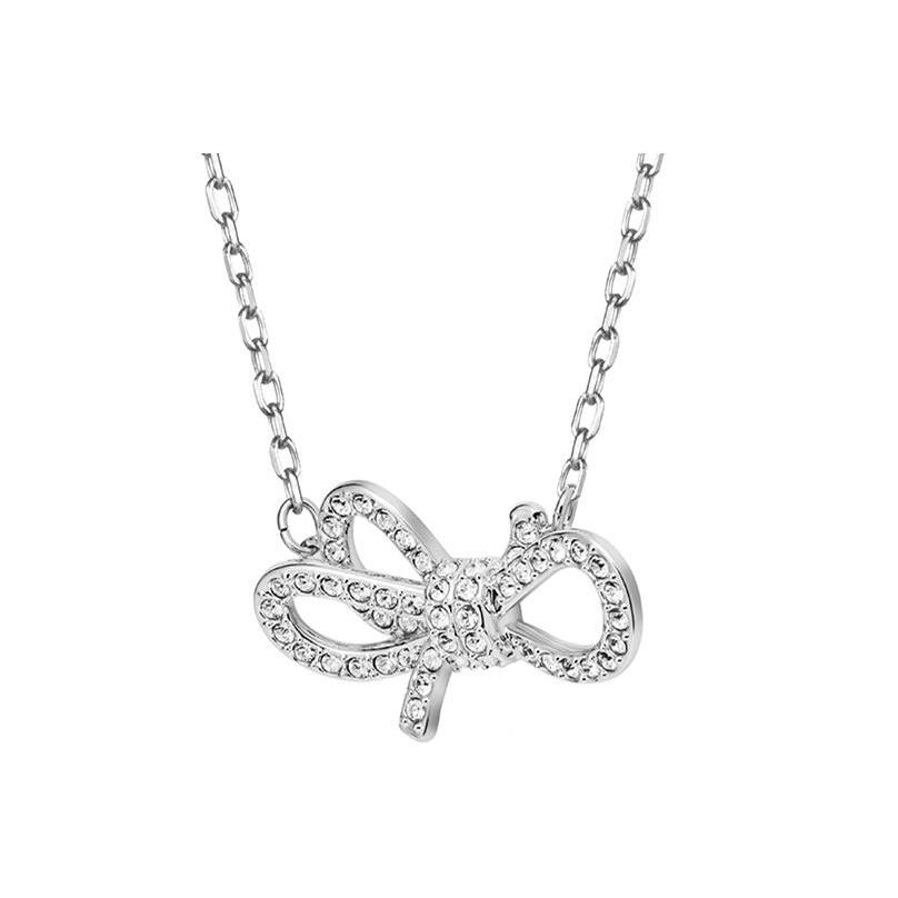 Swarovski Lifelong Bow Sweet Bowknot Alloy Necklace Women necklace Silver 5440643 Box+Shopping Bag
Swarovski Lifelong Bow Sweet Bowknot Alloy Necklace Women necklace Silver 5440643 Box+Shopping Bag
