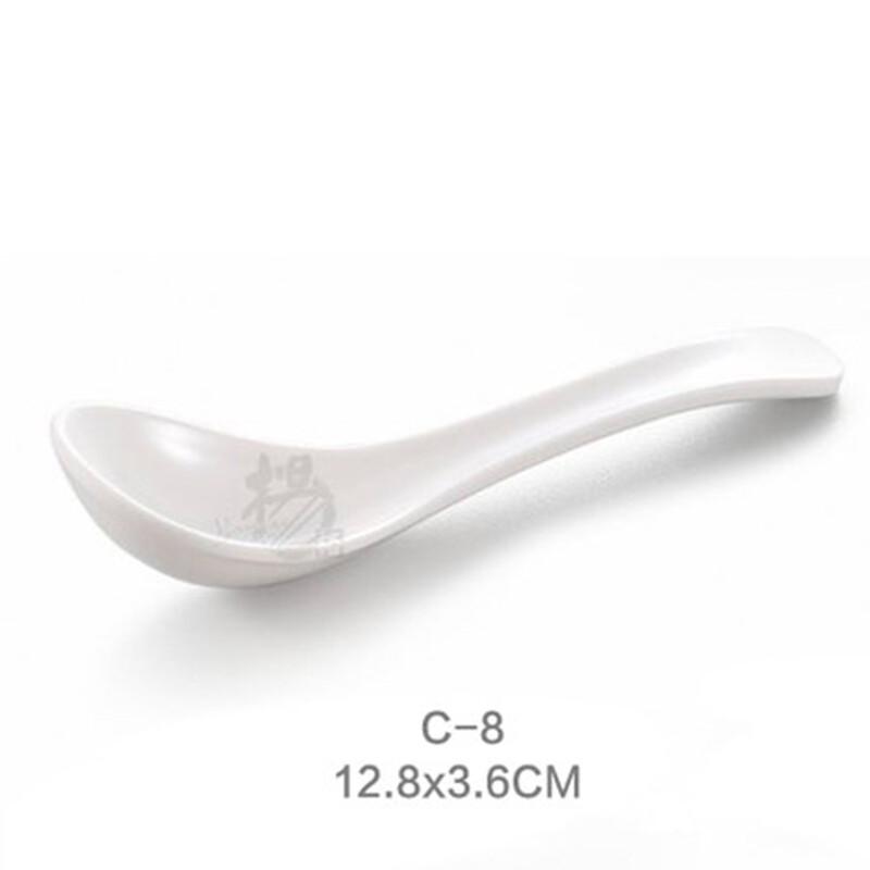 Yang Ge C-8 Melamine Spoons, White
Yang Ge C-8 Melamine Spoons, White