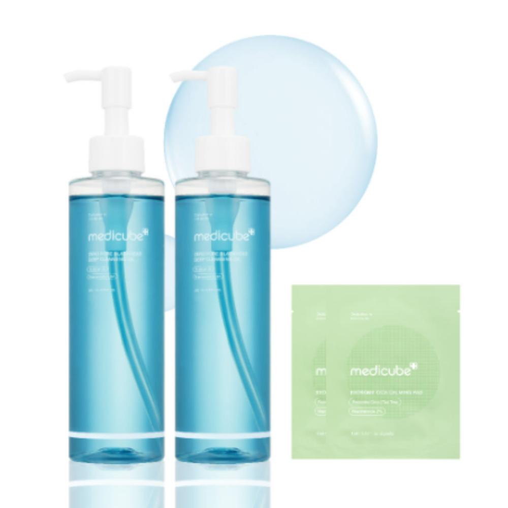 Medicube Zero Blackhead Deep Cleansing Oil — Pore & Blackhead Dissolving Cleanser (205ml × 2)
Medicube Zero Blackhead Deep Cleansing Oil — Pore & Blackhead Dissolving Cleanser (205ml × 2)