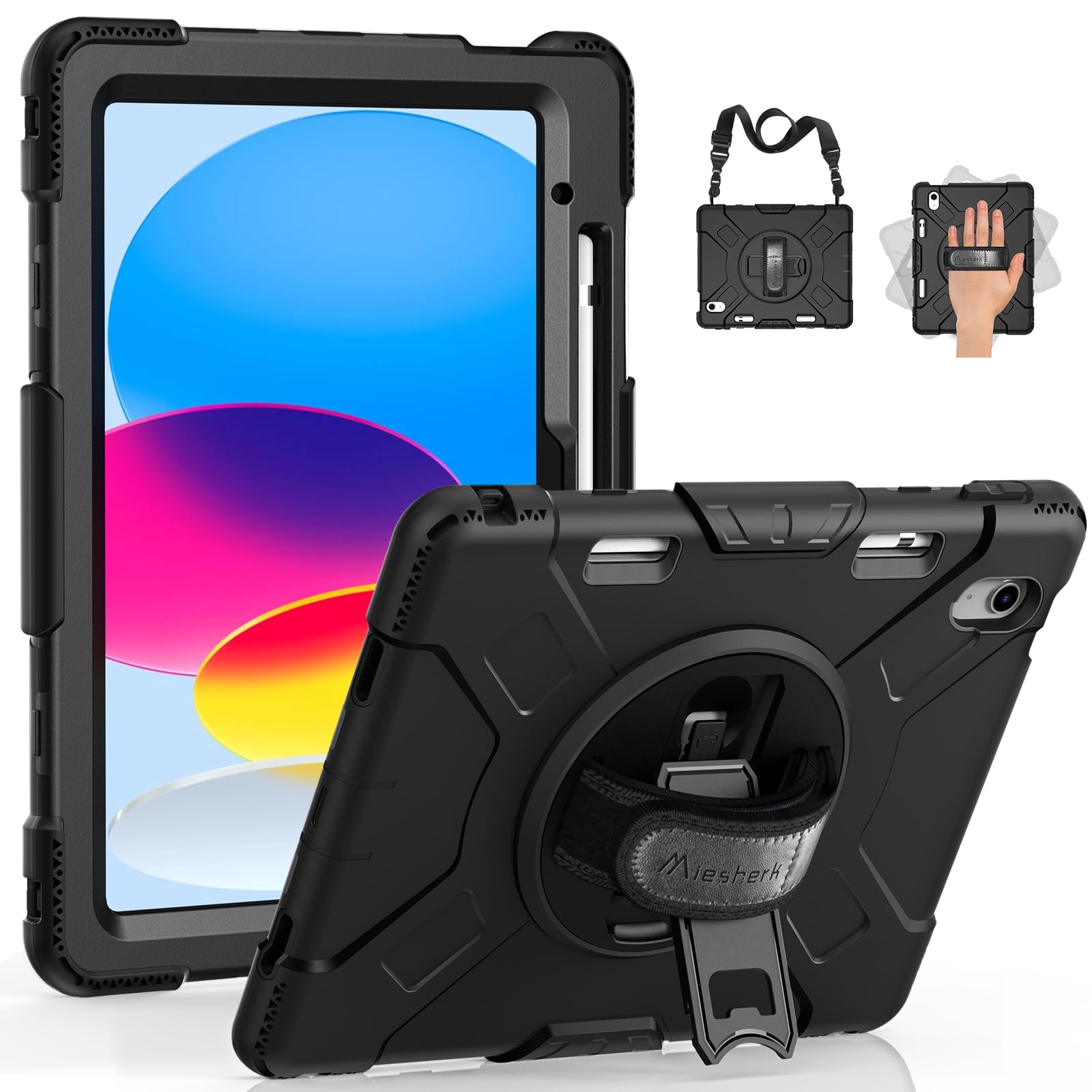 Miesherk iPad 11th Generation Case A16 2025 iPad 10th Generation Case 10.9-inch 2022 iPad Protective Case Shockproof Durable Dustproof 360° Rotating S
Miesherk iPad 11th Generation Case A16 2025 iPad 10th Generation Case 10.9-inch 2022 iPad Protective Case Shockproof Durable Dustproof 360° Rotating S