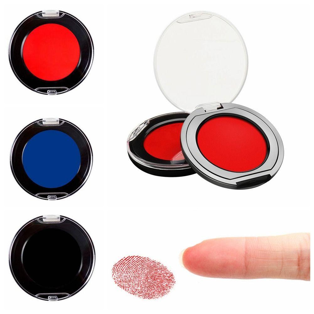 Quick-drying Thumbprint Ink Pad Red Blue Black Signing Inkpad Mini Fingerprint Ink Pad Business
Quick-drying Thumbprint Ink Pad Red Blue Black Signing Inkpad Mini Fingerprint Ink Pad Business
