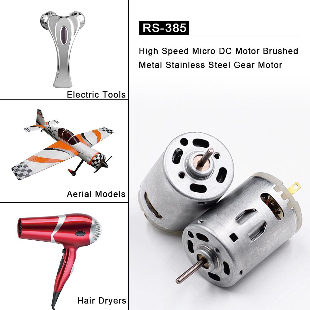 Carbon Brush Motor DC 12V 9800RPM High Speed Power Large Torque Carbon Brush DIY Appliance Accessories as show
Carbon Brush Motor DC 12V 9800RPM High Speed Power Large Torque Carbon Brush DIY Appliance Accessories as show