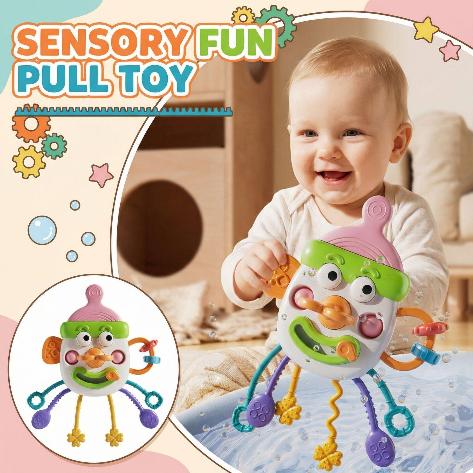 Baby Ringing Baby Pulling Fun Toy Newborn Pulling Fun Gift Finger Grip Training one size
Baby Ringing Baby Pulling Fun Toy Newborn Pulling Fun Gift Finger Grip Training one size