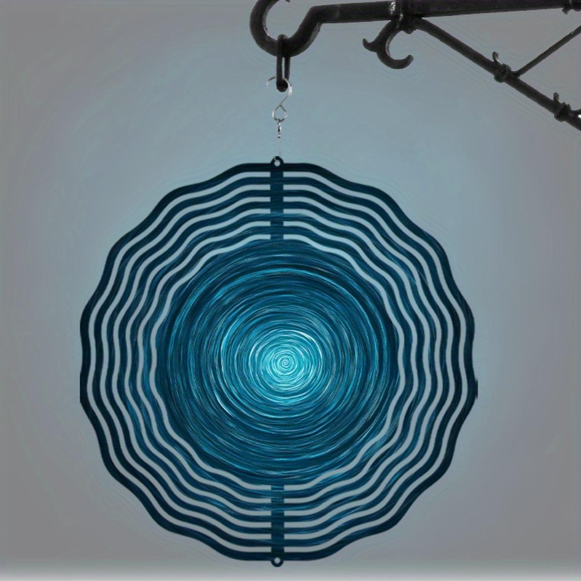 10 Inch Metal Wind Spinner for Outdoor Garden Decor Blue and White 3D Wind Activated Hanging Ornament All Season Yard Patio Decoration 01A
10 Inch Metal Wind Spinner for Outdoor Garden Decor Blue and White 3D Wind Activated Hanging Ornament All Season Yard Patio Decoration 01A