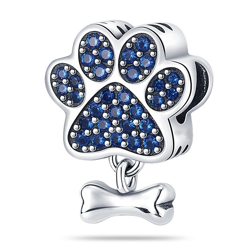 S925 Silver DIY Pet Paw And Bone Beads For Bracelet Necklace Jewelry Making Craft Accessories Kit
S925 Silver DIY Pet Paw And Bone Beads For Bracelet Necklace Jewelry Making Craft Accessories Kit