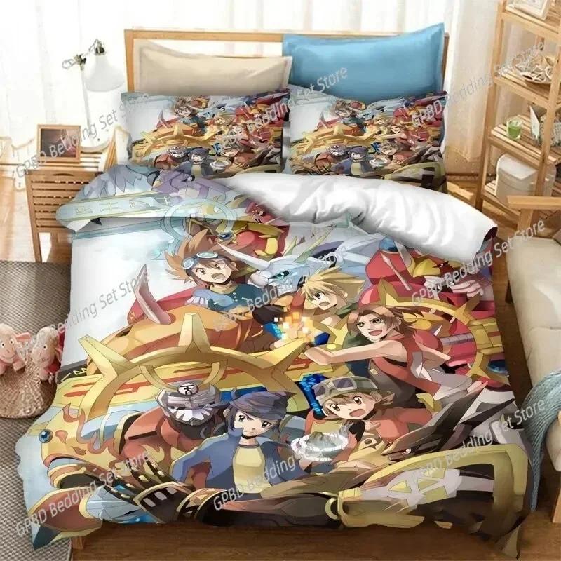 Anime Digimon Adventure Bedding Set 3D Printed Suitable For Bedroom Duvet Cover Set With Pillowcases Kids Home Textile EU Single(135*200cm)3pcs
Anime Digimon Adventure Bedding Set 3D Printed Suitable For Bedroom Duvet Cover Set With Pillowcases Kids Home Textile EU Single(135*200cm)3pcs