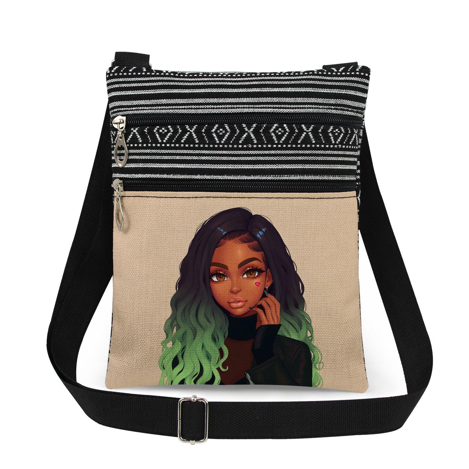 1PC Black girl Print Tote Bags Women Shoulder Handbags Postman Package 6904 KTB
1PC Black girl Print Tote Bags Women Shoulder Handbags Postman Package 6904 KTB