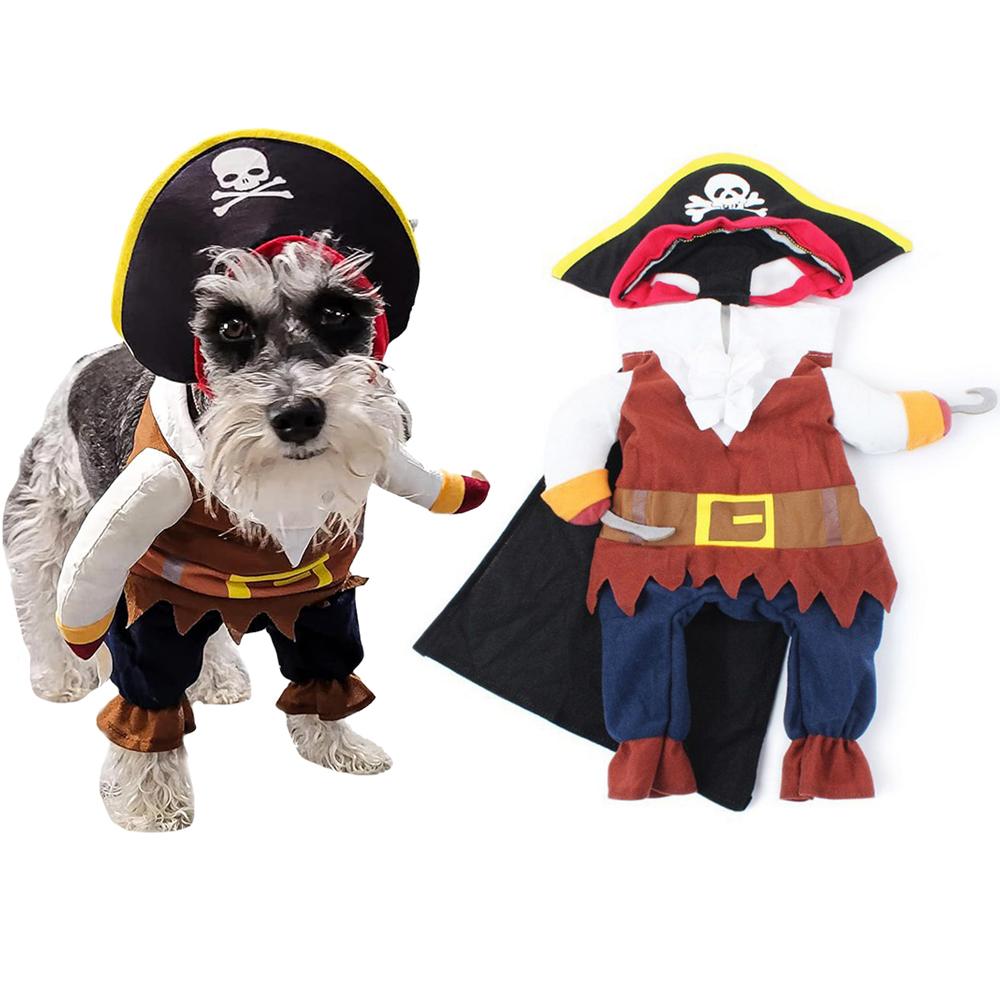 Funny Dog Clothes Puppy Kitten Halloween Cosplay Pirate Costume Jacket For Small Medium Dogs Cat Creative Novelty Chihuahua Coat M
Funny Dog Clothes Puppy Kitten Halloween Cosplay Pirate Costume Jacket For Small Medium Dogs Cat Creative Novelty Chihuahua Coat M