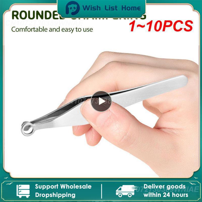 1~10PCS Round Nose Hair Trimmer Stainless Steel Nose Hair Tweezers Nose Hair Trimmer Convenient Trimming Nose Hair Body Care
1~10PCS Round Nose Hair Trimmer Stainless Steel Nose Hair Tweezers Nose Hair Trimmer Convenient Trimming Nose Hair Body Care