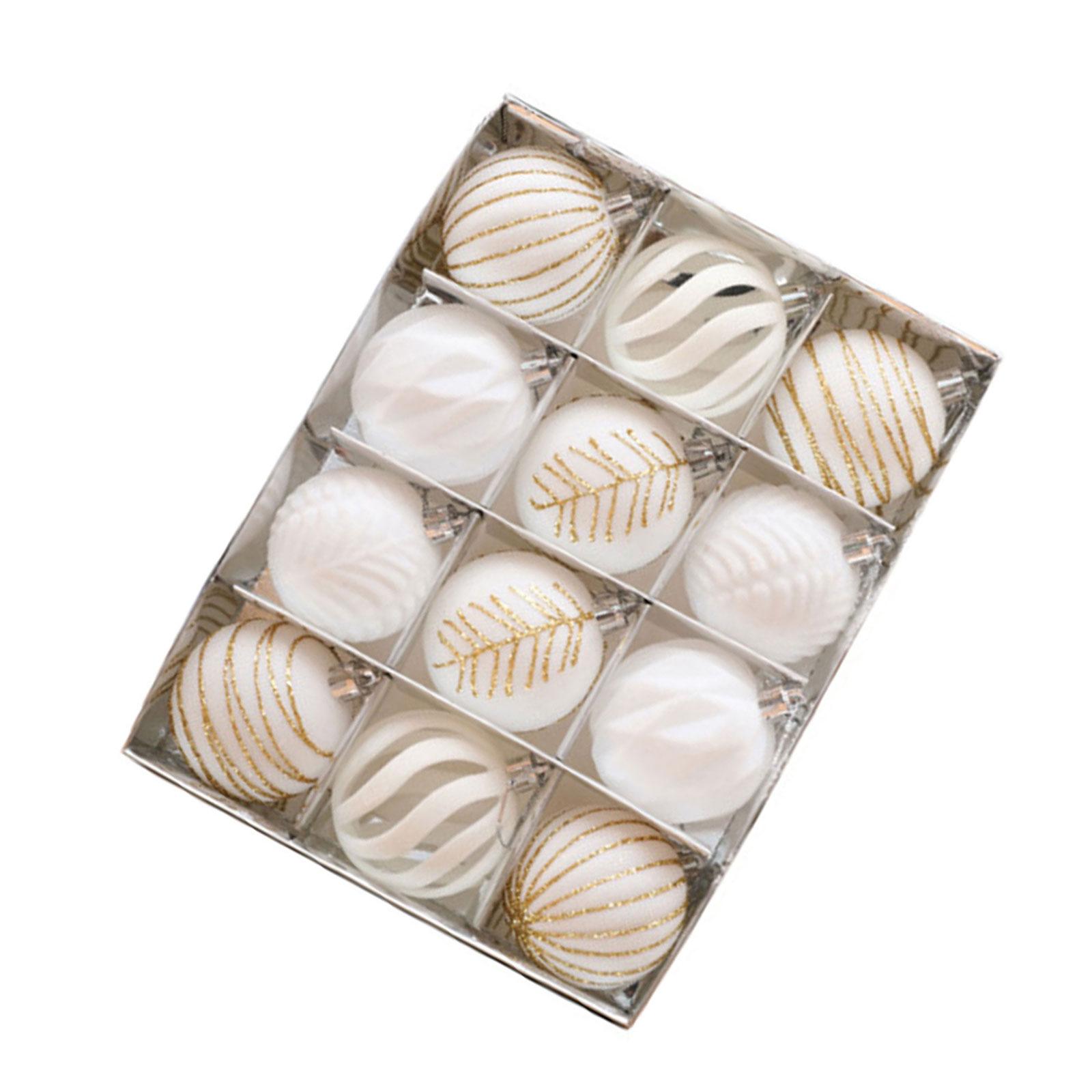 12 шт бархатных украшений для рождественской елки, красочные расписные безделушки, праздничные украшения для дома и свадьбы B
12 шт бархатных украшений для рождественской елки, красочные расписные безделушки, праздничные украшения для дома и свадьбы B