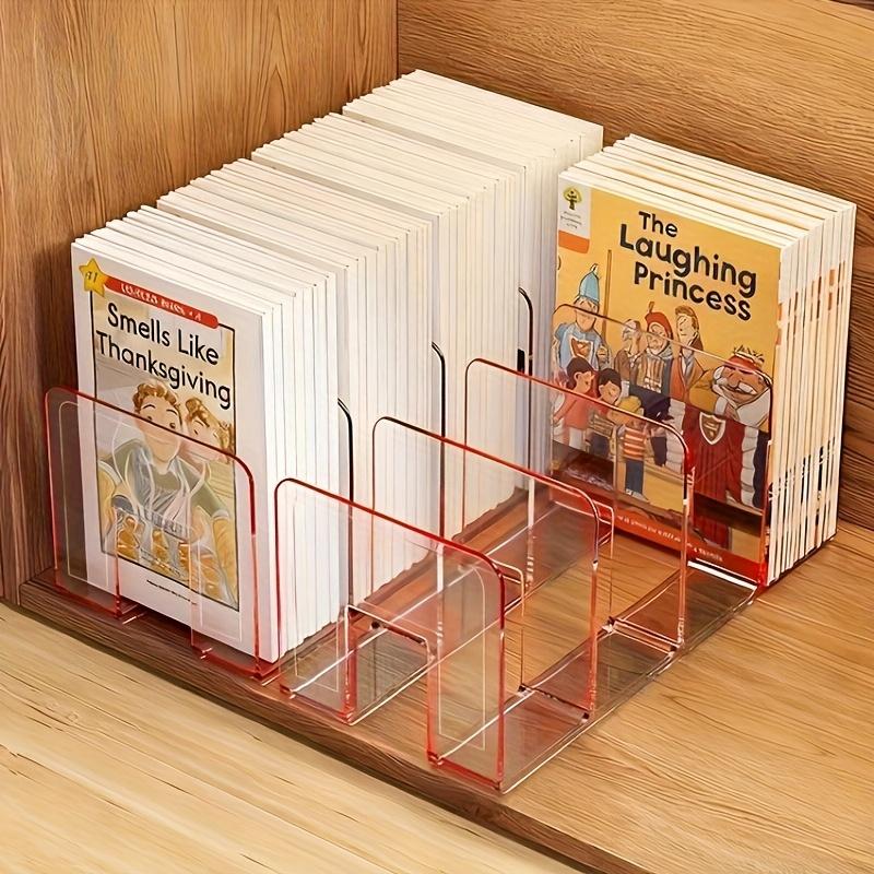 2-Pack Heavy-Duty PP Acrylic 4-Section Desktop Bookshelf with Dividers - Heavy-Duty All-in-One Table Organizer, for Books
2-Pack Heavy-Duty PP Acrylic 4-Section Desktop Bookshelf with Dividers - Heavy-Duty All-in-One Table Organizer, for Books