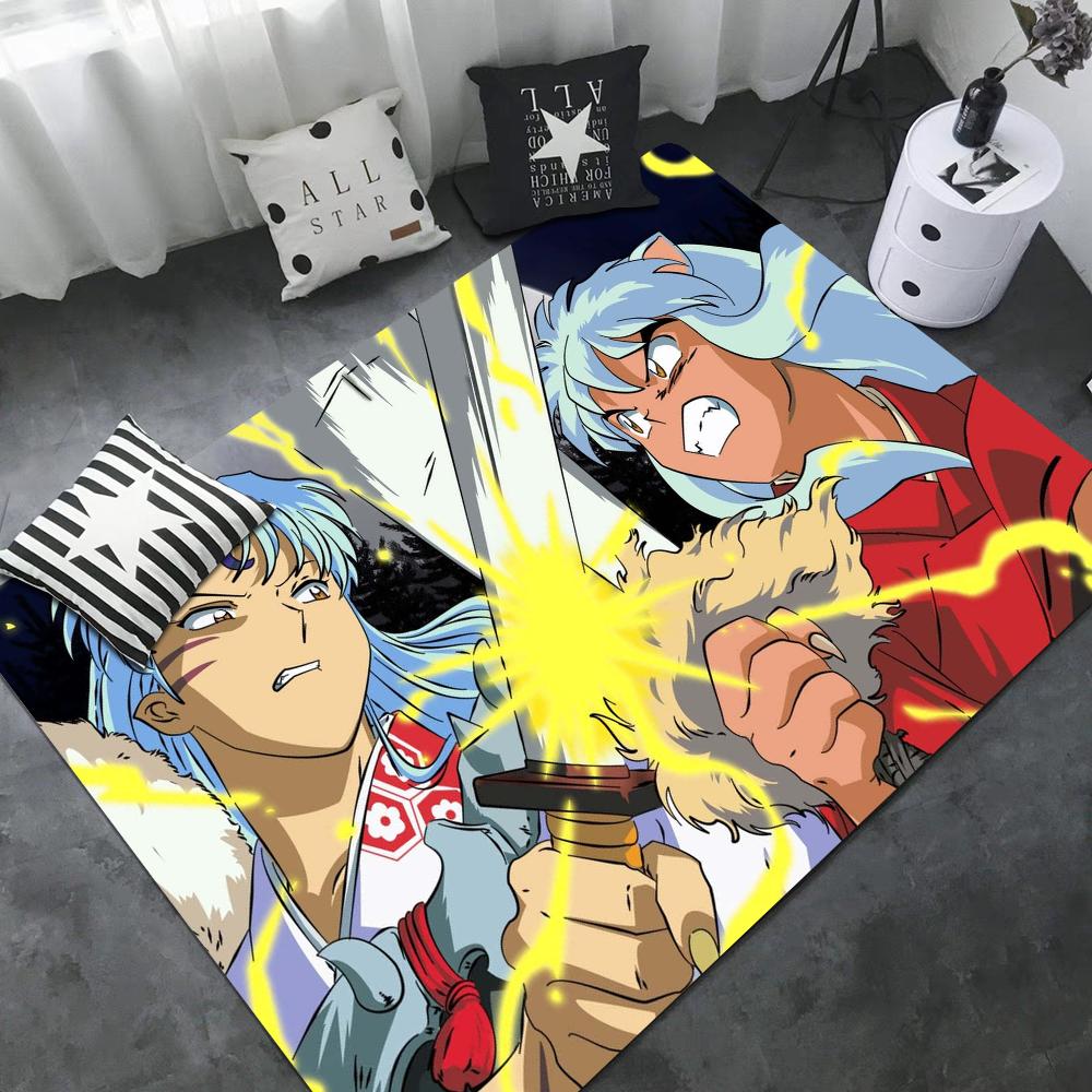 Classic Inuyasha Japanese Anime Entrance Door Mat Rectangle Anti-slip Home Soft Badmat Front Door Mat Household Carpets 40x60cm
Classic Inuyasha Japanese Anime Entrance Door Mat Rectangle Anti-slip Home Soft Badmat Front Door Mat Household Carpets 40x60cm