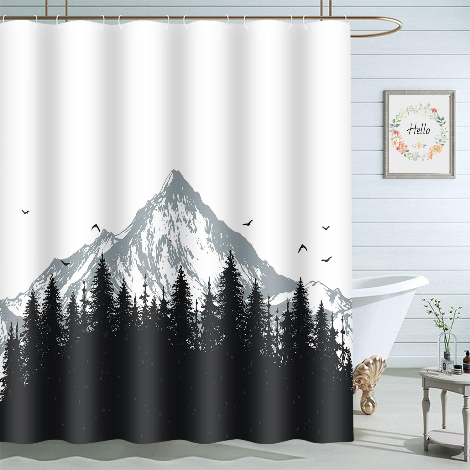 Skull Flower Shower Curtain Halloween Dia De Los Muertos Day Of The Dead Bathroom Curtains Set Home Waterproof Polyester Fabric W60H190(CM)-1 Pcs
Skull Flower Shower Curtain Halloween Dia De Los Muertos Day Of The Dead Bathroom Curtains Set Home Waterproof Polyester Fabric W60H190(CM)-1 Pcs