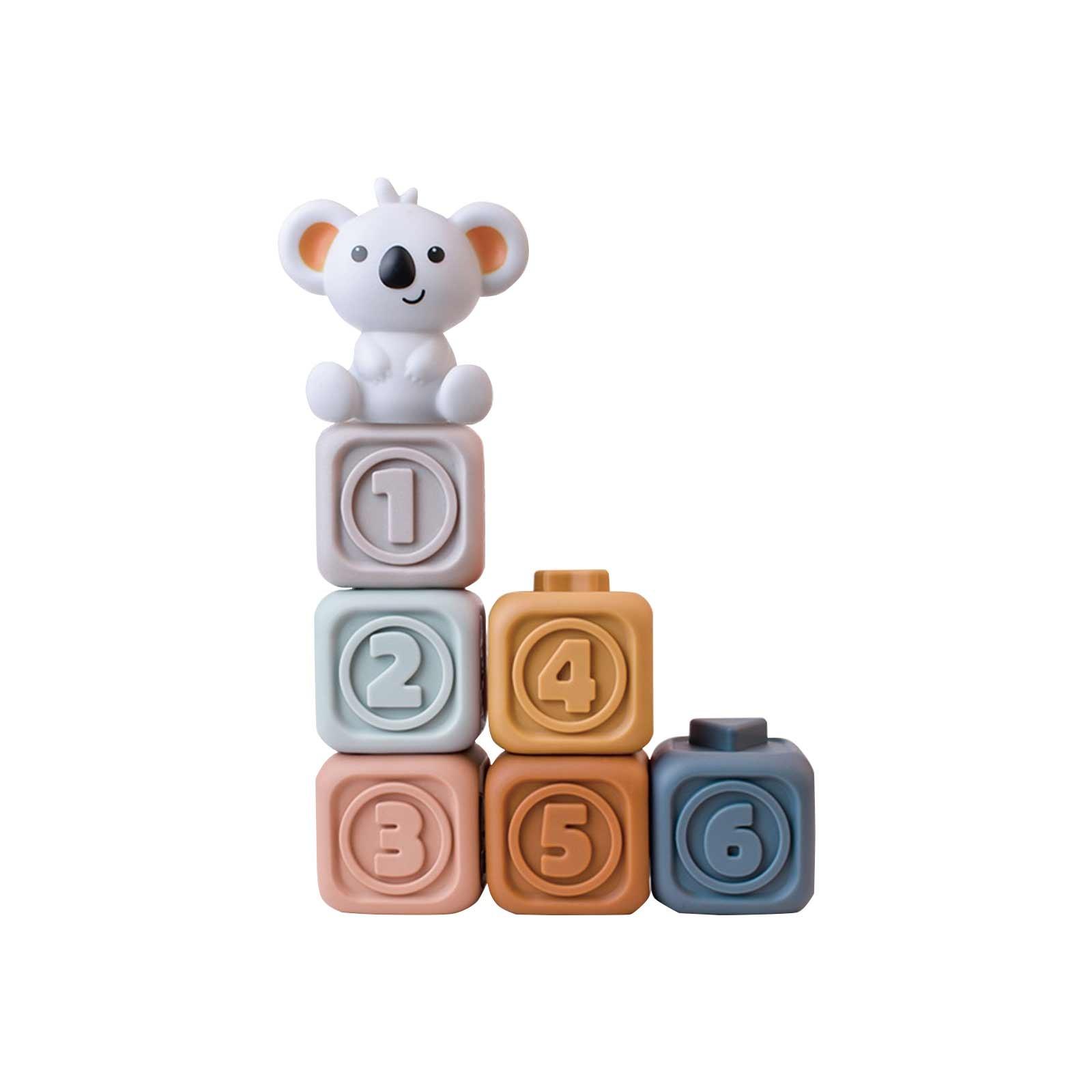 Развивающие блоки B для младенцев и малышей, замки C Ognitive Relief B, мягкие замки Building B, виниловые мягкие игрушки Building B Locks One Size