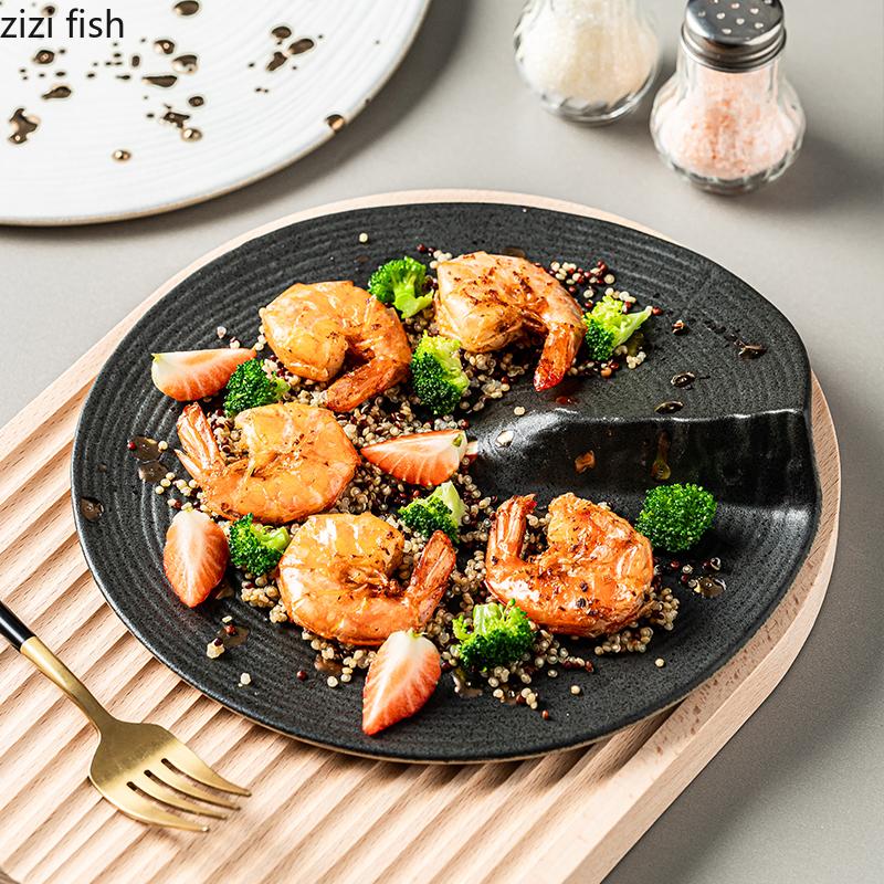 Creative Irregular Ceramic Dessert Plate Steak Plate Sushi Plate Service Plates Restaurant Molecular Cooking Specialty Tableware
Creative Irregular Ceramic Dessert Plate Steak Plate Sushi Plate Service Plates Restaurant Molecular Cooking Specialty Tableware