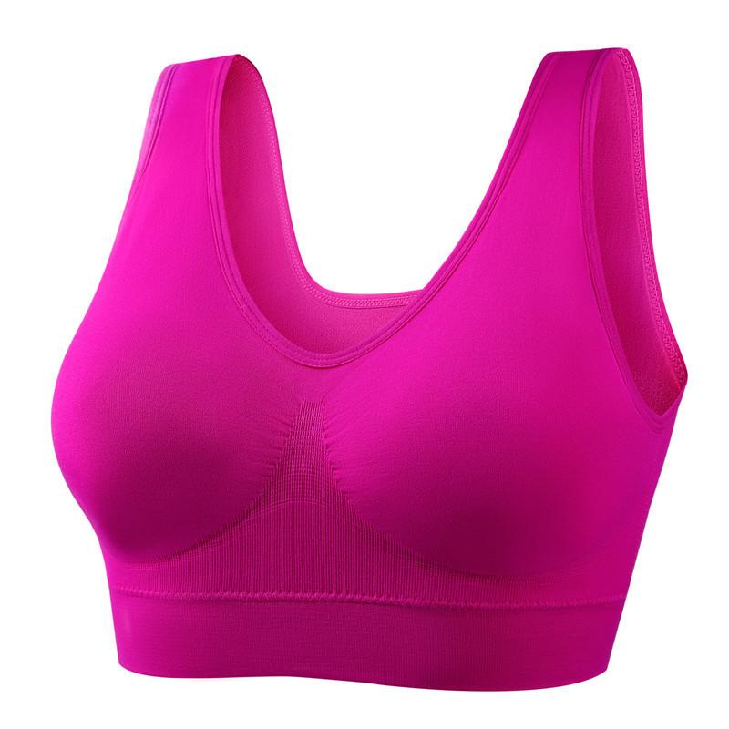 Women s Plus Size Push Up Sports Bra, Wireless Beautiful Back Shockproof Running Yoga Fitness Sleep Bralette S рожевий червоний колір
Women s Plus Size Push Up Sports Bra, Wireless Beautiful Back Shockproof Running Yoga Fitness Sleep Bralette S рожевий червоний колір