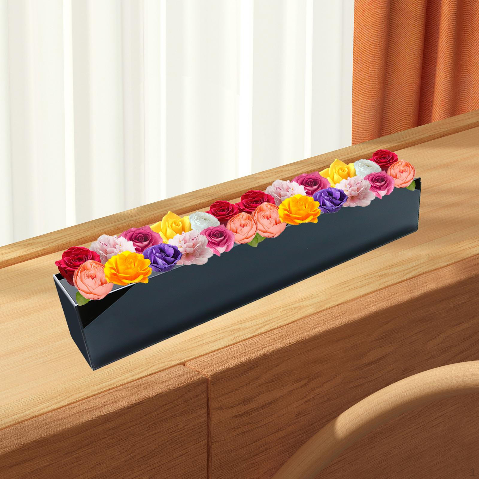 Floral Centerpiece Vase Acrylic Modern Arrangement 24 Inches Long Flower Art
Floral Centerpiece Vase Acrylic Modern Arrangement 24 Inches Long Flower Art