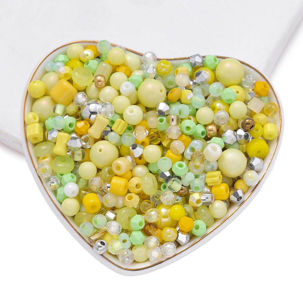 10g Glass Mixed Seed Beads Multiple Shapes Colored Spacer Loose Beads for DIY Necklace Bracelet Jewelry Making Accessories
10g Glass Mixed Seed Beads Multiple Shapes Colored Spacer Loose Beads for DIY Necklace Bracelet Jewelry Making Accessories
