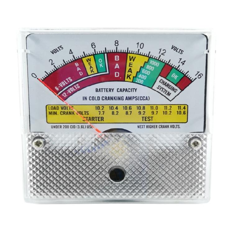 Universal Battery Tester Checker DC 6V/12V/16V Capacity Indicator Power Meter 1
Universal Battery Tester Checker DC 6V/12V/16V Capacity Indicator Power Meter 1