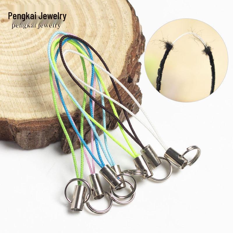DIY Handmade Jewelry Accessories: Double Loop Phone Strap with Small Lanyard Ornament and Doll Pendant
DIY Handmade Jewelry Accessories: Double Loop Phone Strap with Small Lanyard Ornament and Doll Pendant