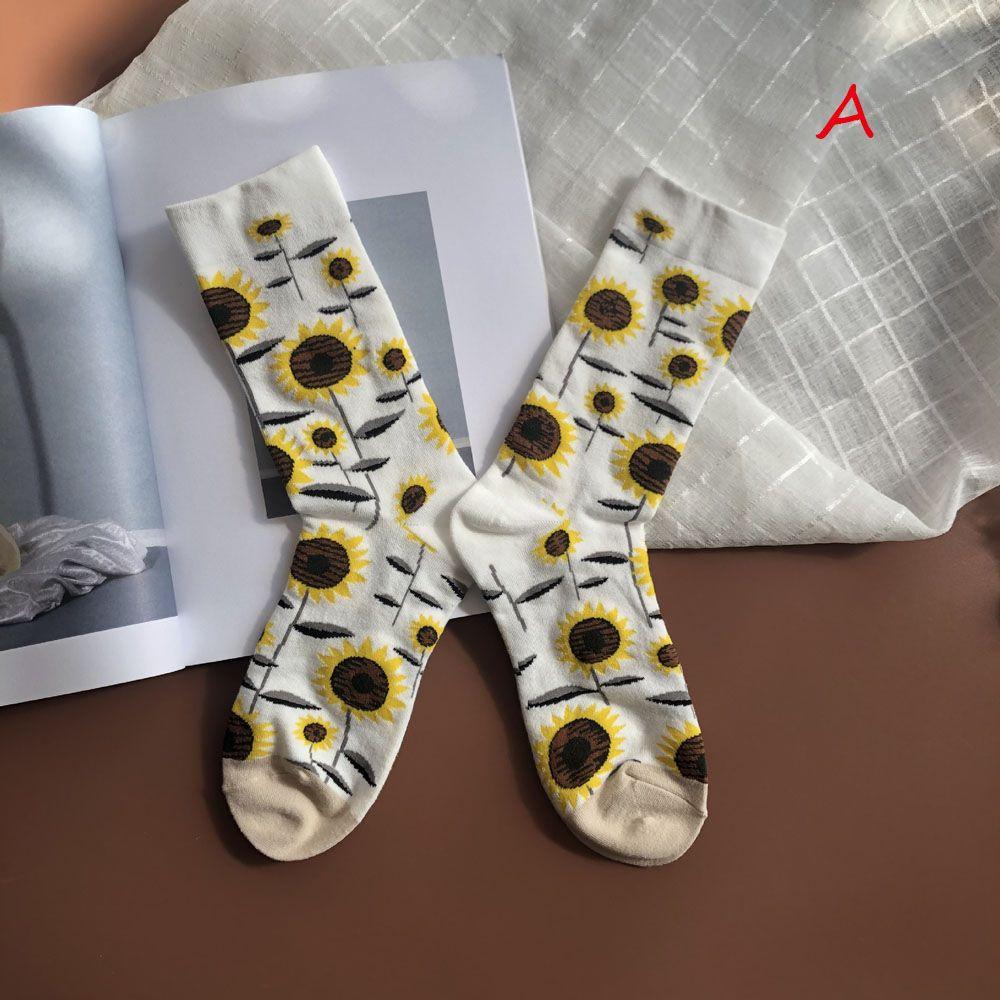 Japanese Harajuku Cute Sunflower Plant Birds Creative Tube Sock Women Socks Art Socks Middle Tube A
Japanese Harajuku Cute Sunflower Plant Birds Creative Tube Sock Women Socks Art Socks Middle Tube A
