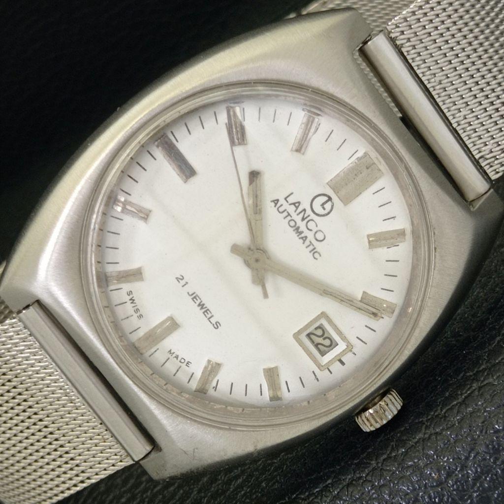 Б/У LANCO AUTOMATIC 784-2 ШВЕЙЦАРСКИЕ МУЖСКИЕ ЧАСЫ С ДАТОЙ И БЕЛЫМ ЦИФЕРБЛАТОМ a432791-2 R113-a432791
Б/У LANCO AUTOMATIC 784-2 ШВЕЙЦАРСКИЕ МУЖСКИЕ ЧАСЫ С ДАТОЙ И БЕЛЫМ ЦИФЕРБЛАТОМ a432791-2 R113-a432791