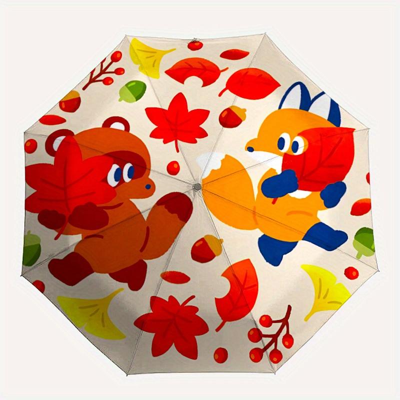 1pc Fall, Animals Automatic Open/close Folding Umbrella, Compact Portable Travel Umbrella, Perfect Birthday/Christmas yy250806224
1pc Fall, Animals Automatic Open/close Folding Umbrella, Compact Portable Travel Umbrella, Perfect Birthday/Christmas yy250806224