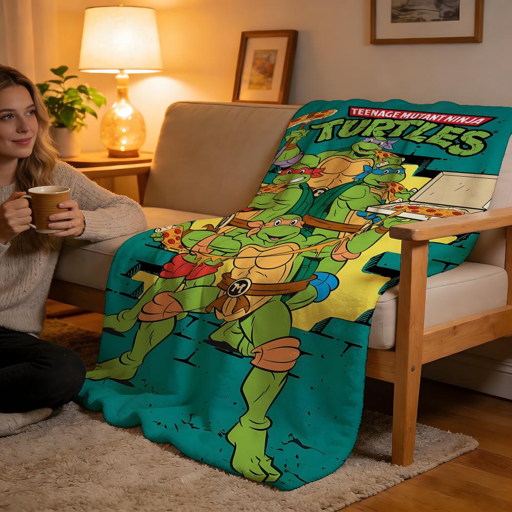 Mutant And Ninja Turtles Throw High-Density Short Plush Blanket Soft For Sofa Air-Con Room. 75cmx90cm
Mutant And Ninja Turtles Throw High-Density Short Plush Blanket Soft For Sofa Air-Con Room. 75cmx90cm