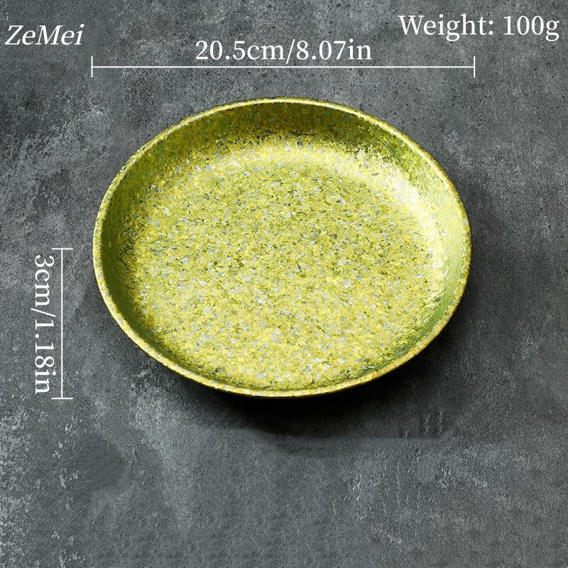 8 inch Pure Titanium Circular Dinner Plate,Drop-Proof Heat-Resistant Home Dinner Dishes Dessert Tray Food Tableware,Kitchenware
8 inch Pure Titanium Circular Dinner Plate,Drop-Proof Heat-Resistant Home Dinner Dishes Dessert Tray Food Tableware,Kitchenware